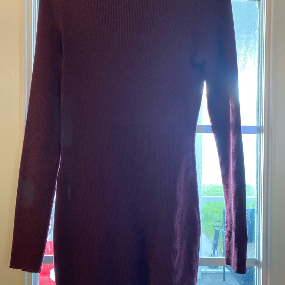I.N. San Francisco XL Ribbed Purple Sweater NWOT